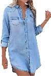 Women's Mini Jean Dress