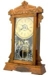 Oak Wooden Clock