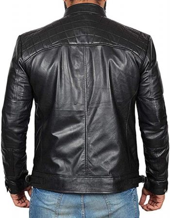 Men's Black Leather Jacket
