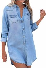Women's Mini Jean Dress