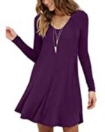 Molerani Casual Swing T-Shirt Dress