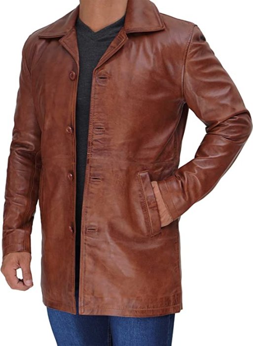 Men's Genuine Leather Jacket